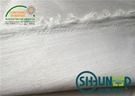 Weiß-Polyester 100% gesponnenes Bindungs-zwischenzeilig schreibendes Gewebe-Schwergewicht für Krawatte