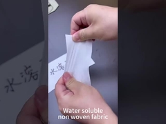 Stickerei-Schutzträger-Gewebe-nicht Gewebe Rolls 30gsm PVA materielles Gewicht